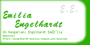 emilia engelhardt business card